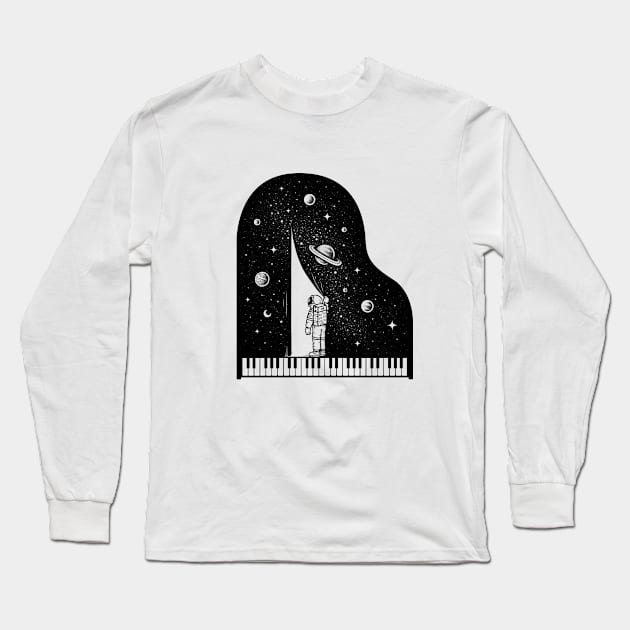 Feel the Music Long Sleeve T-Shirt by enkeldika2